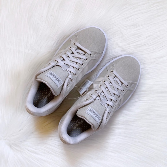 Adidas Women’s Grand Court Canvas Sneakers - Picture 3 of 6